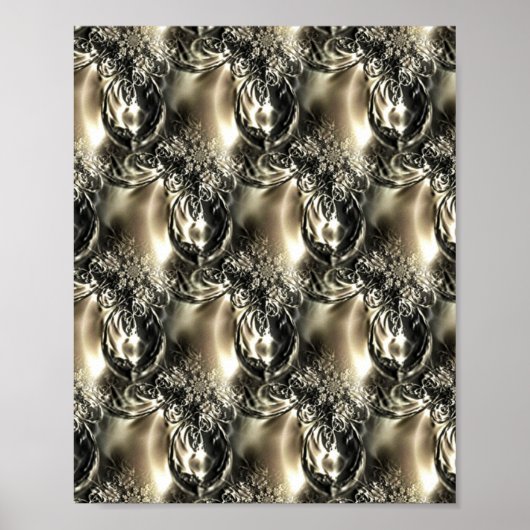 金箔の真珠 ポスター (正面)