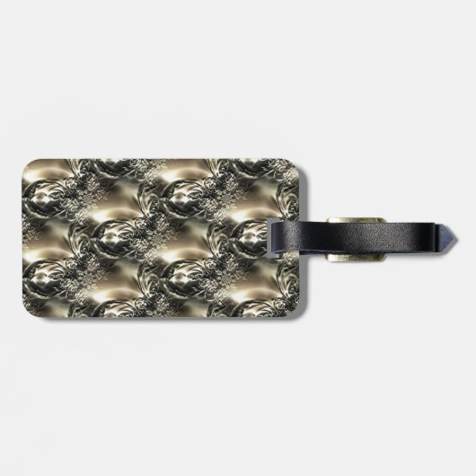 金箔の真珠 ラゲッジタグ (裏面横)