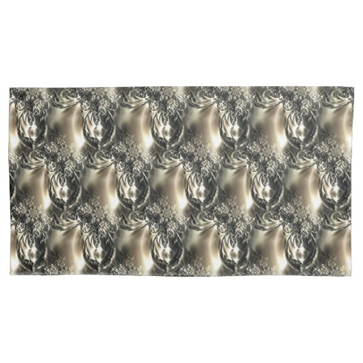 金箔の真珠 枕カバー (正面左)