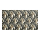 金箔の真珠 枕カバー (裏面-右)