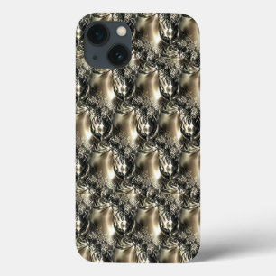 金箔の真珠 iPhone 13ケース