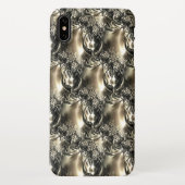 金箔の真珠 iPhoneケース (裏面)