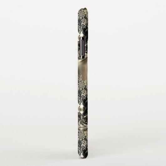 金箔の真珠 iPhoneケース (右側)