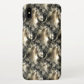 金箔の真珠 iPhoneケース (裏面)
