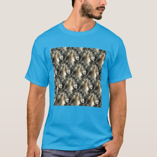 金箔の真珠 Tシャツ (正面)