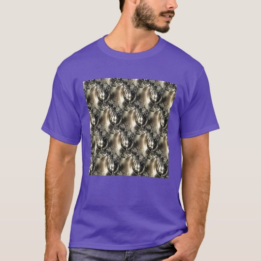 金箔の真珠 Tシャツ (正面)