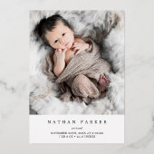 金箔より多くのメリー誕生 箔シーズンカード (裏面)