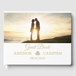 金箔を施した優雅さ ゲストブック