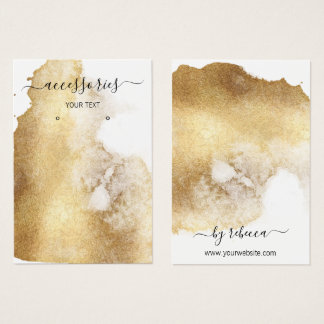 金箔イヤリングジュエリー保持事業