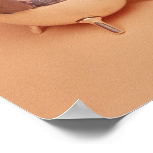 金箔インテリア ポスター (角)