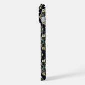 金箔エメラルドマンダラ iPhoneケース (左側面)