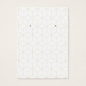 金箔カラーブロックイヤリングディスプレイカード (正面)