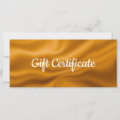 金箔ギフト券 (正面)