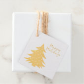 金箔クリスマスクリスマスツリー フェイバータグ (箱)