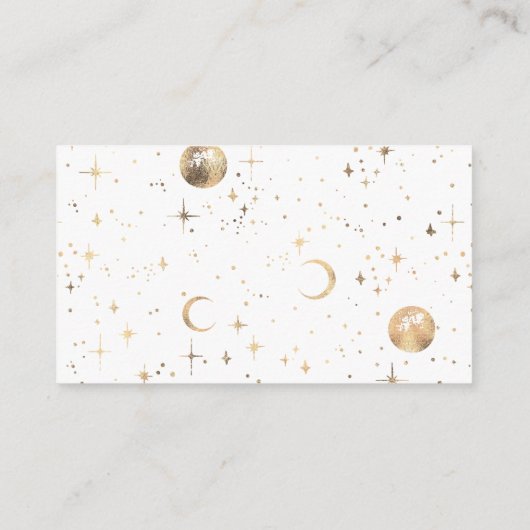 金箔スターズシナ結婚ル詳細 エンクロージャーカード (裏面)