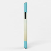 金箔スプフェイクラッシュシンプルターコイズ Case-Mate iPhoneケース (裏面/右)