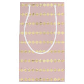 金箔ダイヤモンドパターン抱き枕 スモールペーパーバッグ (正面)