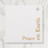 金箔トナカイの優雅さ フェイバータグ (裏面)