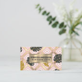 金箔トリム | ナチュラル離れ 名刺 (スタンド正面)