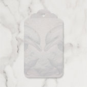 金箔ドルフィ結婚ンのカップル ギフトタグ (裏面)