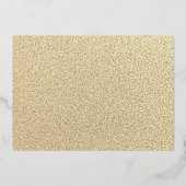 金箔ドレスバタフライキンセアニェラ 箔招待状 (裏面)