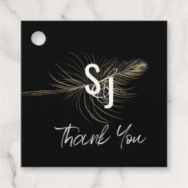 金箔ハンドドロー結婚ドの羽結婚飾り フェイバータグ