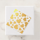 金箔ハートパターン フェイバータグ (箱)