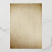 金箔パープルバタフライキンセアニェラ 箔招待状 (裏面)