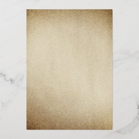 金箔パープルバタフライスウィート16黄金 箔招待状 (裏面)