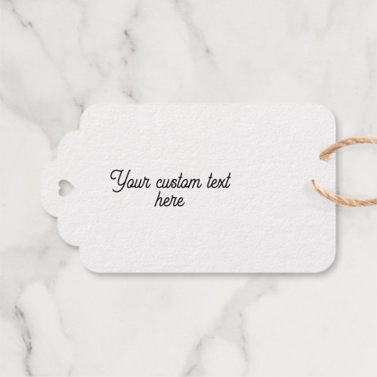 金箔ヒョウ柄クリスマスギフトタグ ギフトタグ (裏面 (横))