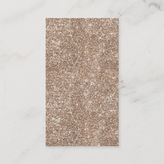 金箔フェイクグリッターの背景の輝きテンプレート 名刺 (正面)