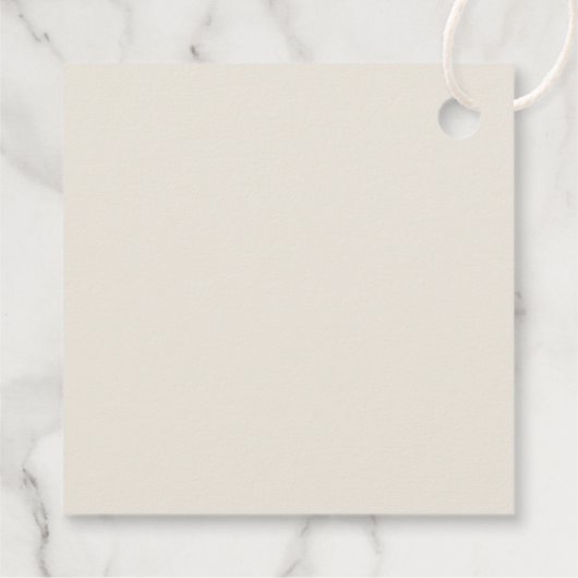 金箔フローラ |クリームと金ゴールド結婚ズ フェイバータグ (裏面)