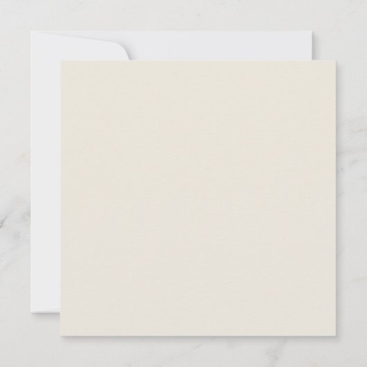 金箔フローラ |ネイビーブルーと金ゴールドジオメトリック結婚ス 招待状 (裏面)