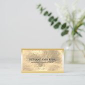 金箔ブラシ 名刺 (スタンド正面)