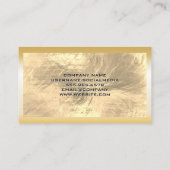 金箔ブラシ 名刺 (裏面)