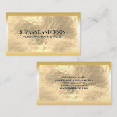 金箔ブラシ 名刺 (正面/裏面)