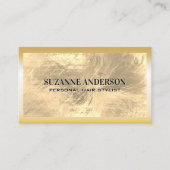 金箔ブラシ 名刺 (正面)