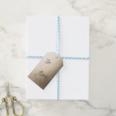 金箔プレゼントラベル ギフトタグ (より糸付き)