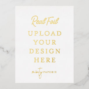 金箔ポートレート葉書 箔シーズンポストカード