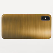 金箔ラグジュアリーメタリックパターン Case-Mate iPhoneケース (裏面(横))