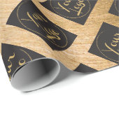 金箔事業ロゴマーケティング包装紙 ラッピングペーパー (ロールコーナー)