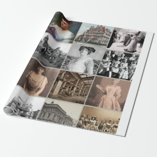 金箔付きエージマンション&アイコンのラッピング紙🎁🏰 ラッピングペーパー