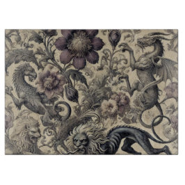 金箔付きガーディアンの伝説 – ゴシックビクトリアン体 カッティングボード