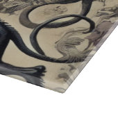 金箔付きガーディアンの伝説 – ゴシックビクトリアン体 カッティングボード (角)