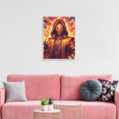 金箔付き幻想家 キャンバスプリント (インサイチュ (リビング))