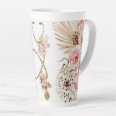 金箔付き聴診器 – エレガントドクターギフト カフェラテマグ (右アングル)