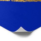 金箔効果キスポスター ポスター (角)