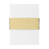 金箔効果幾何学的スタイル結婚ズ 招待状ベリーバンド (裏面例)