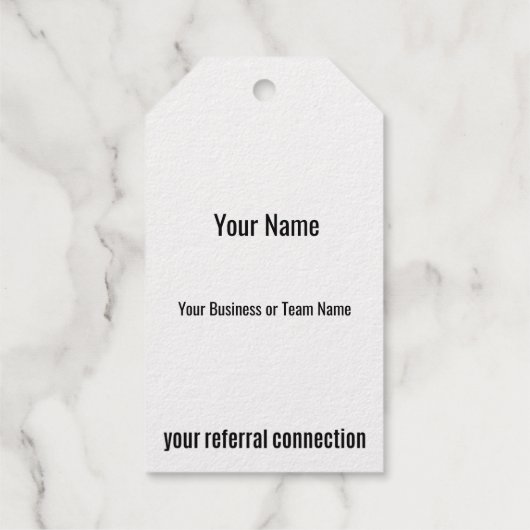 金箔大 – "応援!閉店の日だ» ギフトタグ (裏面)