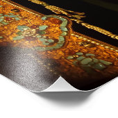 金箔張りの浄法仏像浄華寺 フォトプリント            (角)